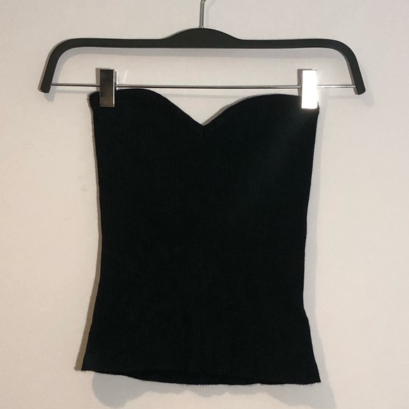 Revamped Tops - 3 for 20‼️ Revamped black ribbed tube top L
